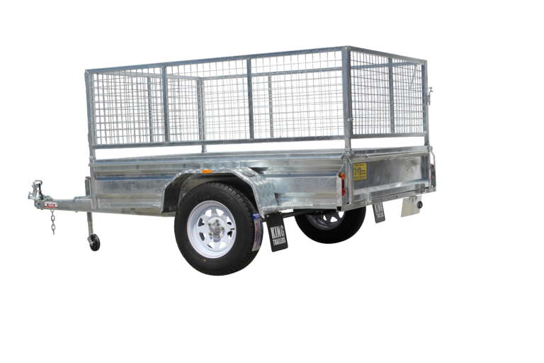 7x5 Box Trailer with Cage for Sale in Tasmania